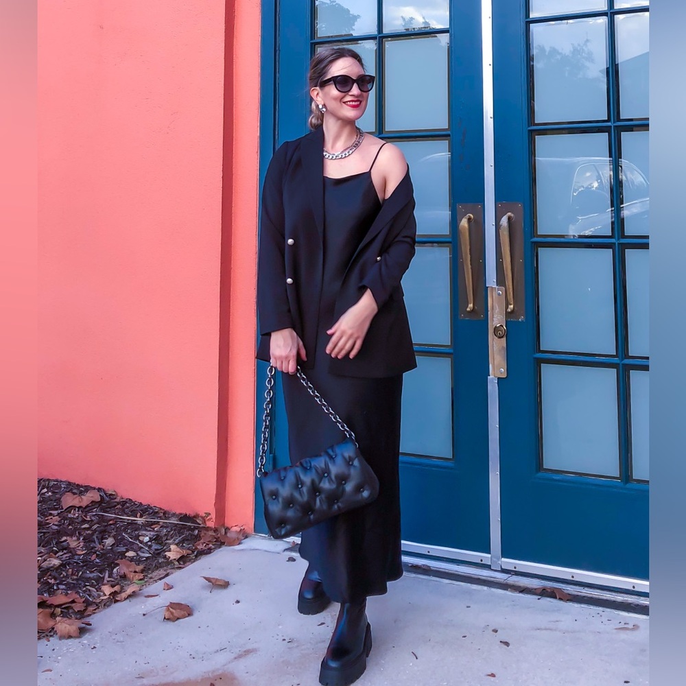 Zara Black Maxi Dress